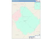 Appomattox <br /> Wall Map <br /> Color Cast Style 2025 Map