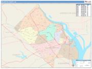 Arlington <br /> Wall Map <br /> Color Cast Style 2025 Map