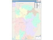 Brunswick <br /> Wall Map <br /> Color Cast Style 2025 Map