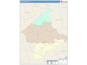 Buchanan <br /> Wall Map <br /> Color Cast Style 2025 Map