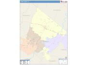 Clarke <br /> Wall Map <br /> Color Cast Style 2025 Map