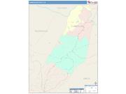 Cumberland <br /> Wall Map <br /> Color Cast Style 2025 Map