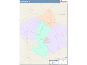 Dickenson <br /> Wall Map <br /> Color Cast Style 2025 Map
