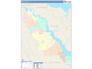 Essex <br /> Wall Map <br /> Color Cast Style 2025 Map