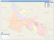 Goochland <br /> Wall Map <br /> Color Cast Style 2025 Map