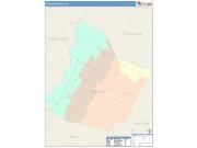 Highland <br /> Wall Map <br /> Color Cast Style 2025 Map