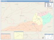 Lee <br /> Wall Map <br /> Color Cast Style 2025 Map