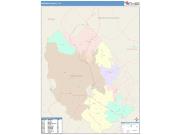 Madison <br /> Wall Map <br /> Color Cast Style 2025 Map