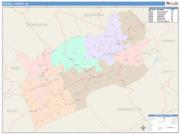 Russell <br /> Wall Map <br /> Color Cast Style 2025 Map