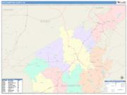 Southampton <br /> Wall Map <br /> Color Cast Style 2025 Map