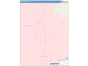 Covington <br /> Wall Map <br /> Color Cast Style 2025 Map