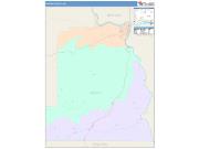 Asotin <br /> Wall Map <br /> Color Cast Style 2025 Map