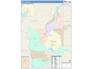 Grant <br /> Wall Map <br /> Color Cast Style 2025 Map