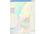 Stevens <br /> Wall Map <br /> Color Cast Style 2025 Map