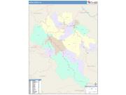Boone <br /> Wall Map <br /> Color Cast Style 2025 Map