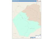 Doddridge <br /> Wall Map <br /> Color Cast Style 2025 Map
