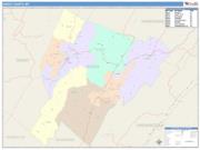 Hardy <br /> Wall Map <br /> Color Cast Style 2025 Map