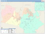 Marion <br /> Wall Map <br /> Color Cast Style 2025 Map