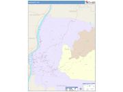 Ohio <br /> Wall Map <br /> Color Cast Style 2025 Map
