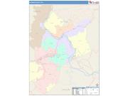 Putnam <br /> Wall Map <br /> Color Cast Style 2025 Map