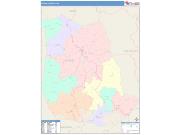 Roane <br /> Wall Map <br /> Color Cast Style 2025 Map