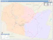 Tucker <br /> Wall Map <br /> Color Cast Style 2025 Map