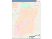 Upshur <br /> Wall Map <br /> Color Cast Style 2025 Map