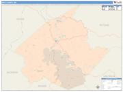Wirt <br /> Wall Map <br /> Color Cast Style 2025 Map