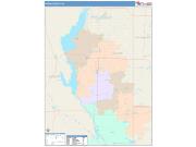 Adams <br /> Wall Map <br /> Color Cast Style 2025 Map