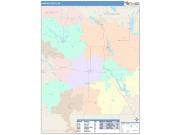 Barron <br /> Wall Map <br /> Color Cast Style 2025 Map