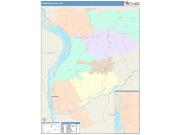 Crawford <br /> Wall Map <br /> Color Cast Style 2025 Map
