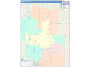 Forest <br /> Wall Map <br /> Color Cast Style 2025 Map