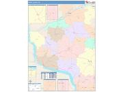Grant <br /> Wall Map <br /> Color Cast Style 2025 Map