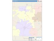 Green <br /> Wall Map <br /> Color Cast Style 2025 Map