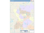 Polk <br /> Wall Map <br /> Color Cast Style 2025 Map