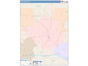 Richland <br /> Wall Map <br /> Color Cast Style 2025 Map