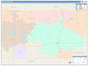 Taylor <br /> Wall Map <br /> Color Cast Style 2025 Map