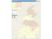 Albany <br /> Wall Map <br /> Color Cast Style 2025 Map