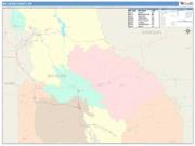 Big Horn <br /> Wall Map <br /> Color Cast Style 2025 Map