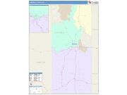 Campbell <br /> Wall Map <br /> Color Cast Style 2025 Map