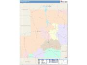 Carbon <br /> Wall Map <br /> Color Cast Style 2025 Map
