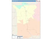 Johnson <br /> Wall Map <br /> Color Cast Style 2025 Map