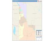 Lincoln <br /> Wall Map <br /> Color Cast Style 2025 Map