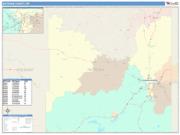 Natrona <br /> Wall Map <br /> Color Cast Style 2025 Map