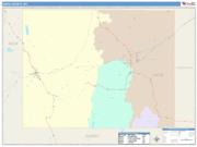 Uinta <br /> Wall Map <br /> Color Cast Style 2025 Map