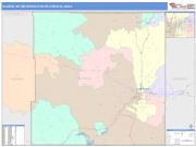 Casper <br /> Wall Map <br /> Color Cast Style 2025 Map