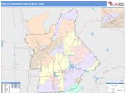 Chico <br /> Wall Map <br /> Color Cast Style 2025 Map