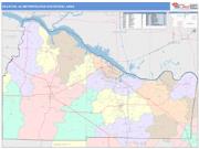 Decatur <br /> Wall Map <br /> Color Cast Style 2025 Map