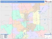 Flint <br /> Wall Map <br /> Color Cast Style 2025 Map