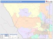 Fort Collins <br /> Wall Map <br /> Color Cast Style 2024 Map